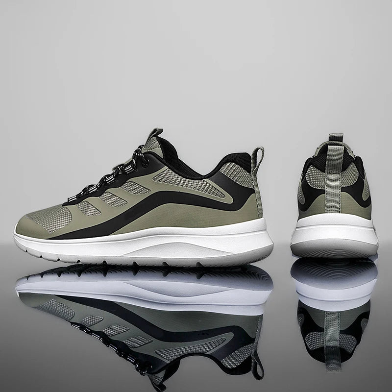 Alpha Stride Sneakers - Breathable Mesh & Cushioned Comfort for All-Day Wear