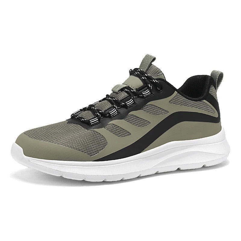 Alpha Stride Sneakers - Breathable Mesh & Cushioned Comfort for All-Day Wear