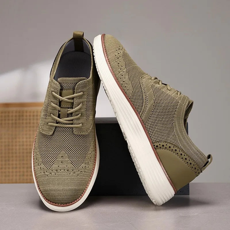 Arlington Sneakers - Lightweight Comfort & Stylish Brogue Detailing