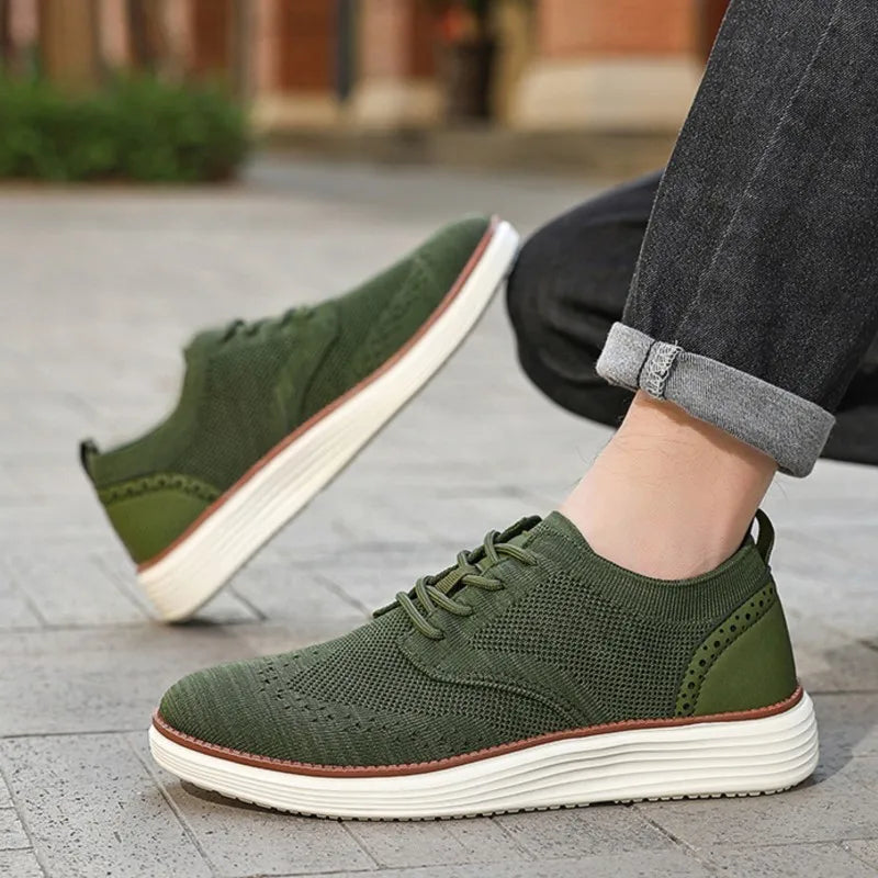 Arlington Sneakers - Lightweight Comfort & Stylish Brogue Detailing