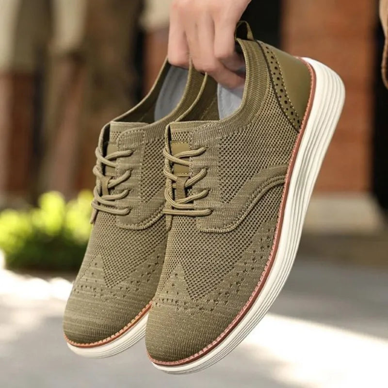 Arlington Sneakers - Lightweight Comfort & Stylish Brogue Detailing