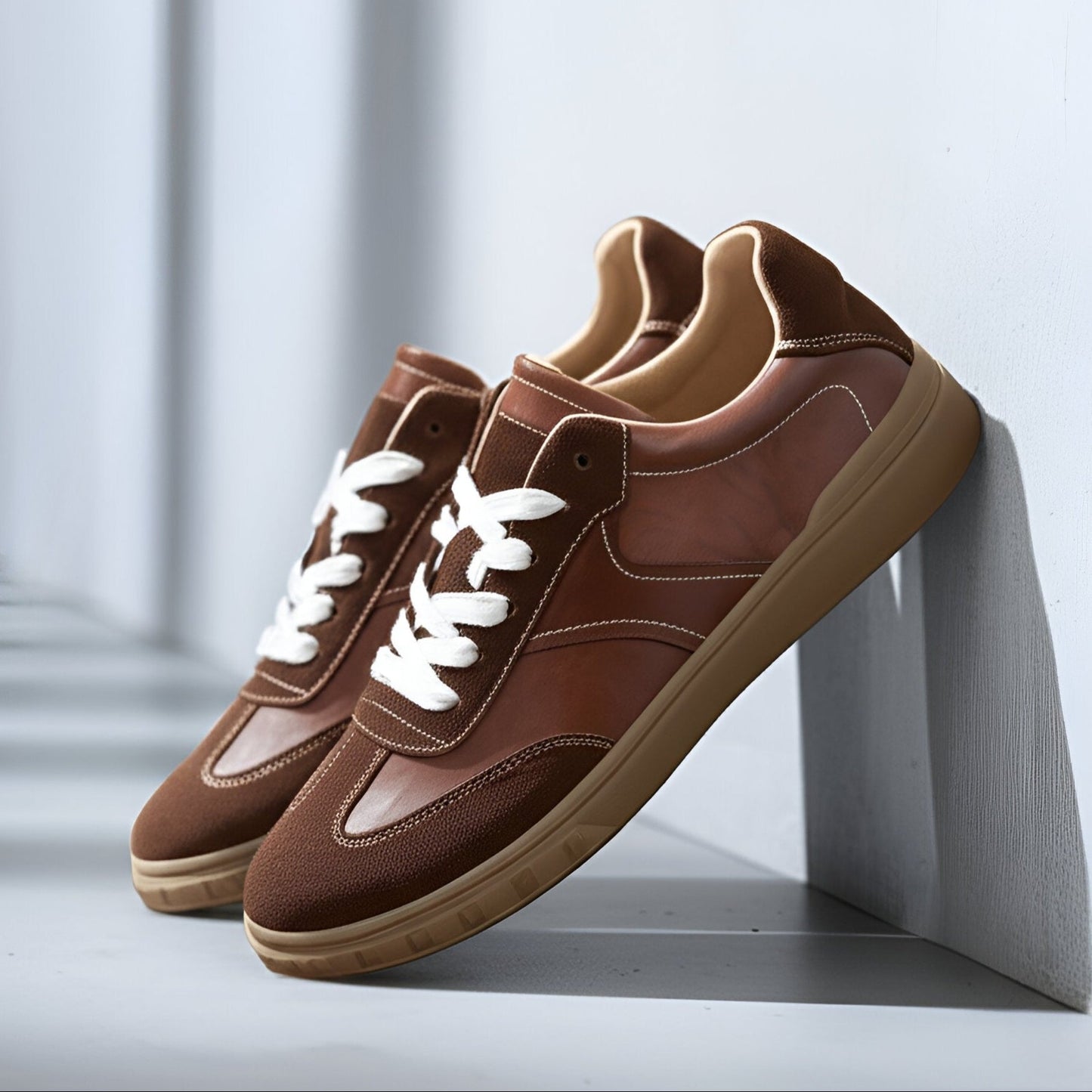 Bravado Leather Sneakers - Premium Comfort & Breathable Design
