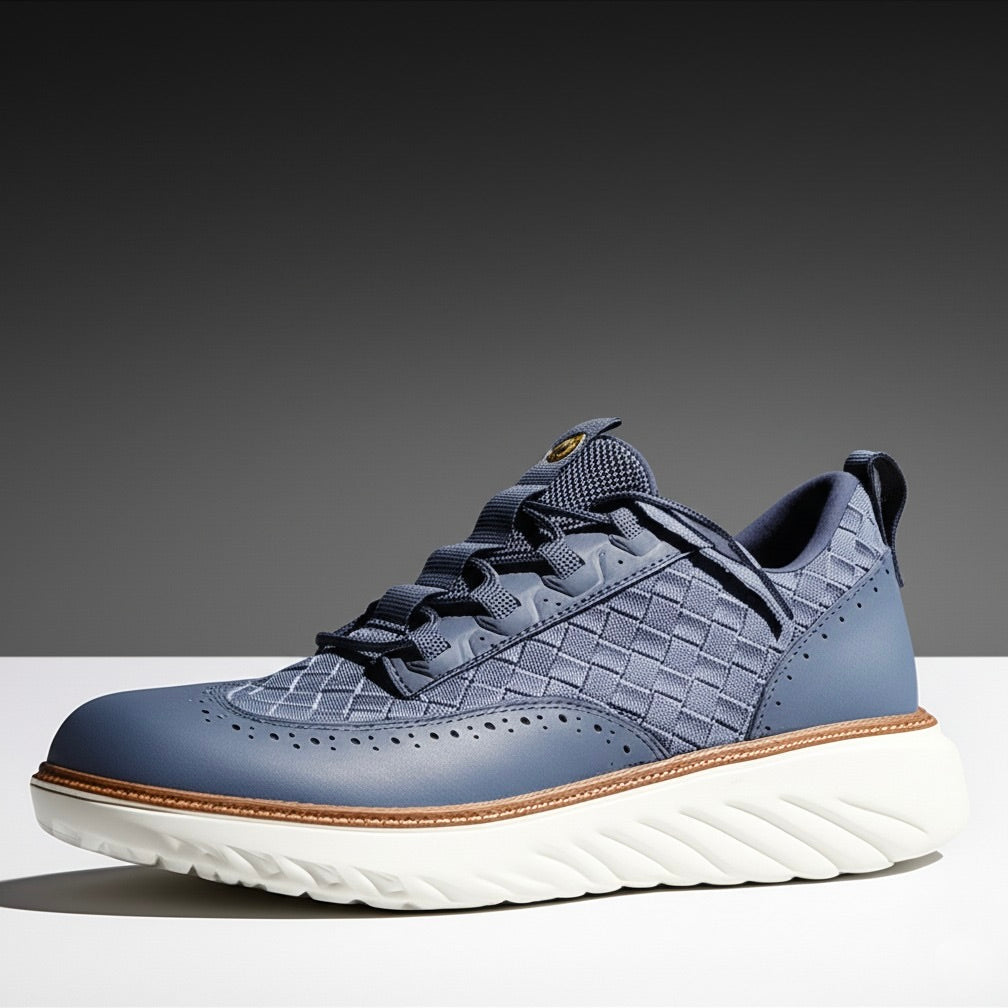 Cavero Leather Sneakers - Lightweight Comfort & Breathable Style