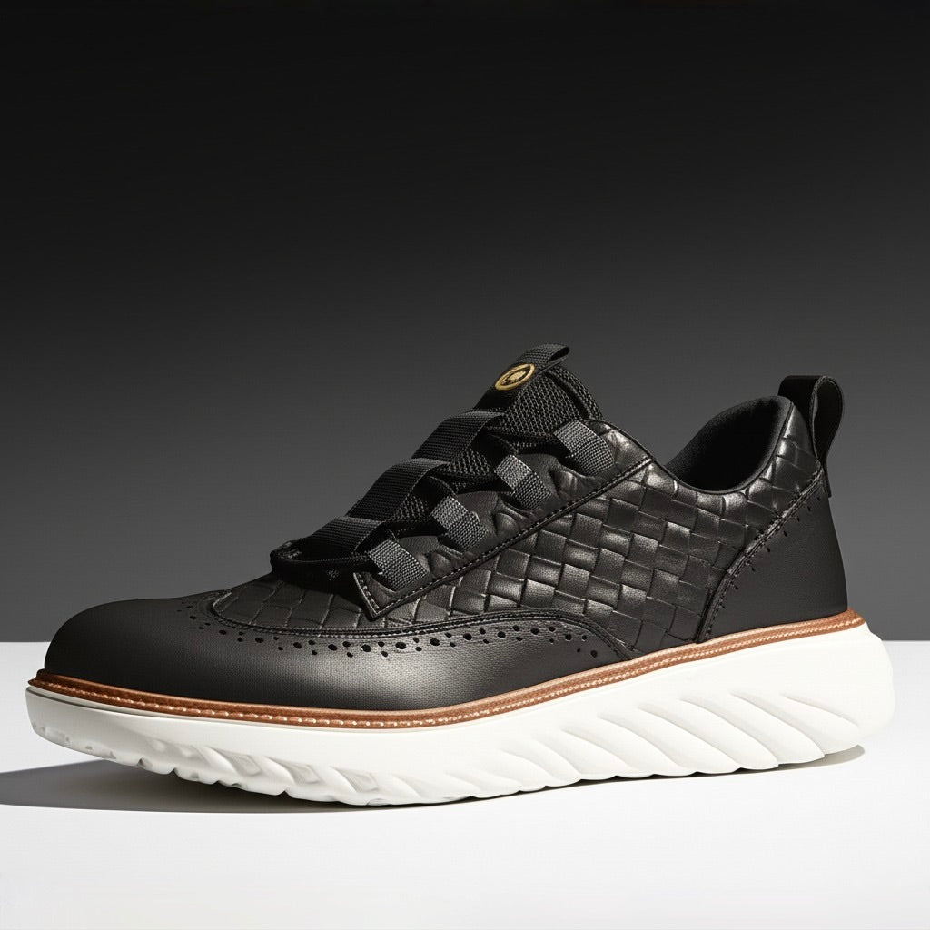 Cavero Leather Sneakers - Lightweight Comfort & Breathable Style