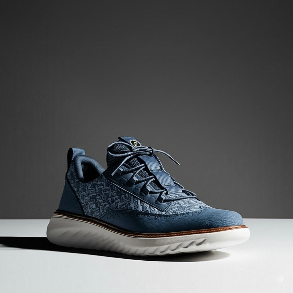 Cavero Leather Sneakers - Lightweight Comfort & Breathable Style