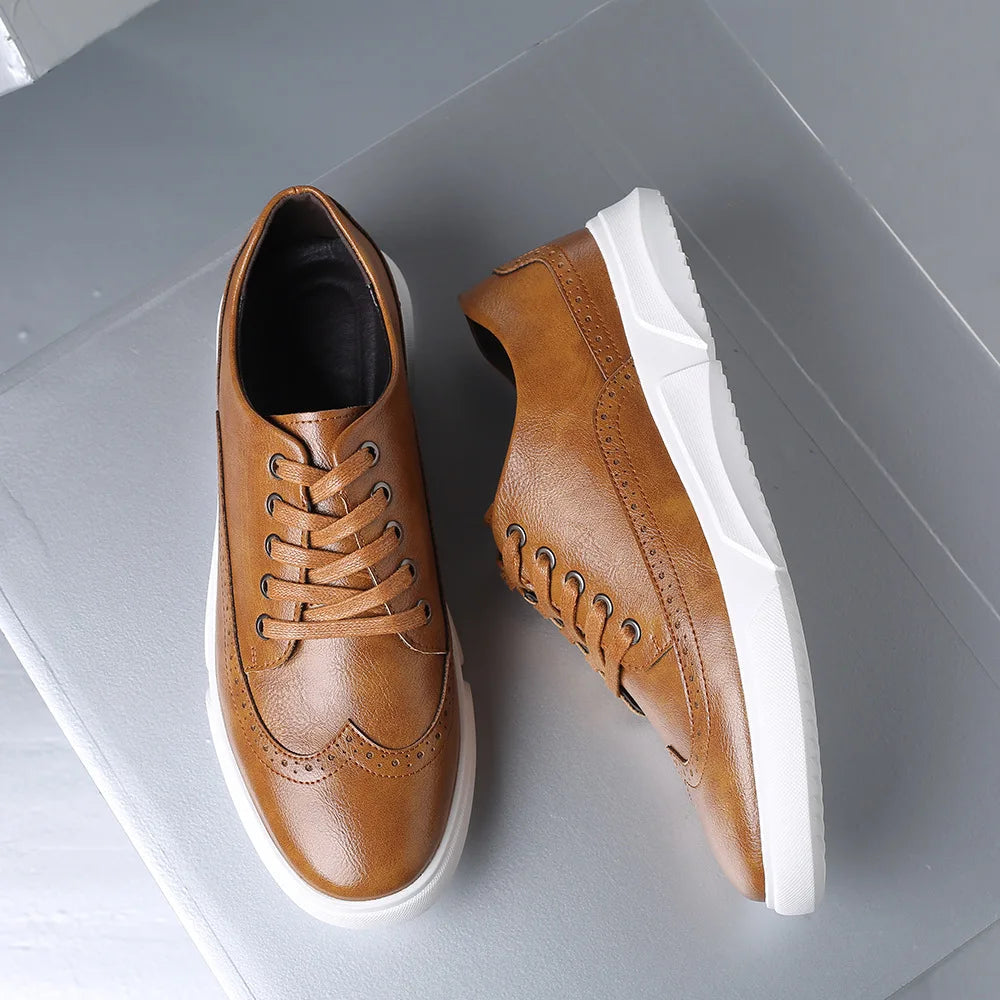 Harrington Wingtip Sneakers - Classic Style with All-Day Comfort