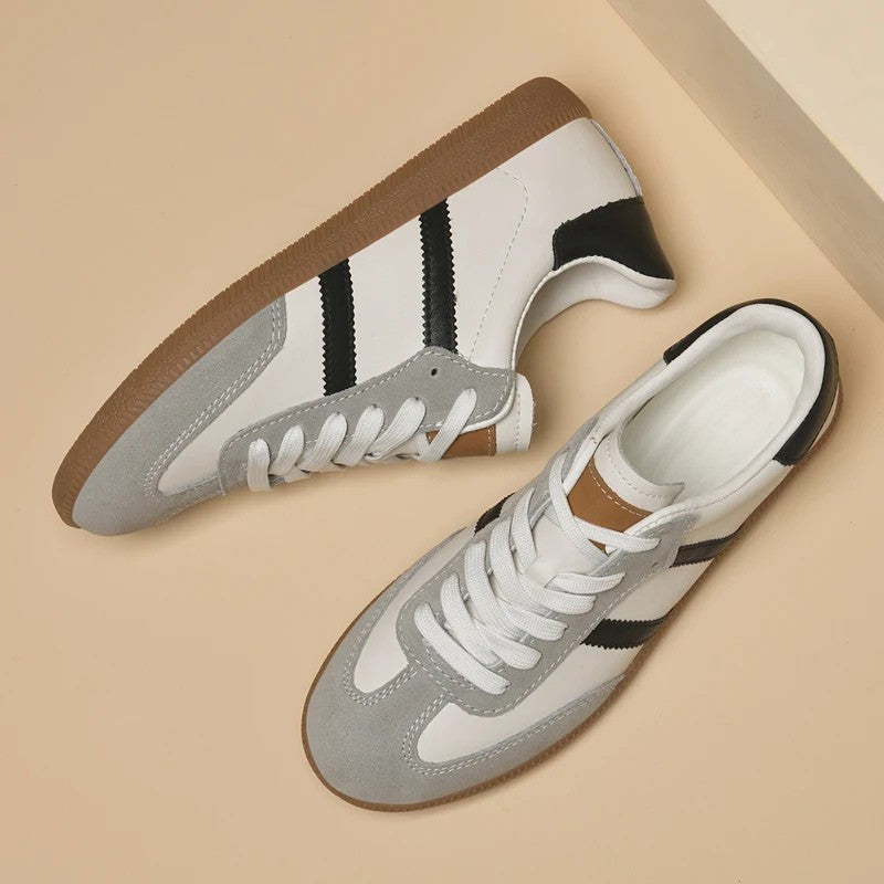 Leather Sneakers - All-Day Comfort with Sleek Design