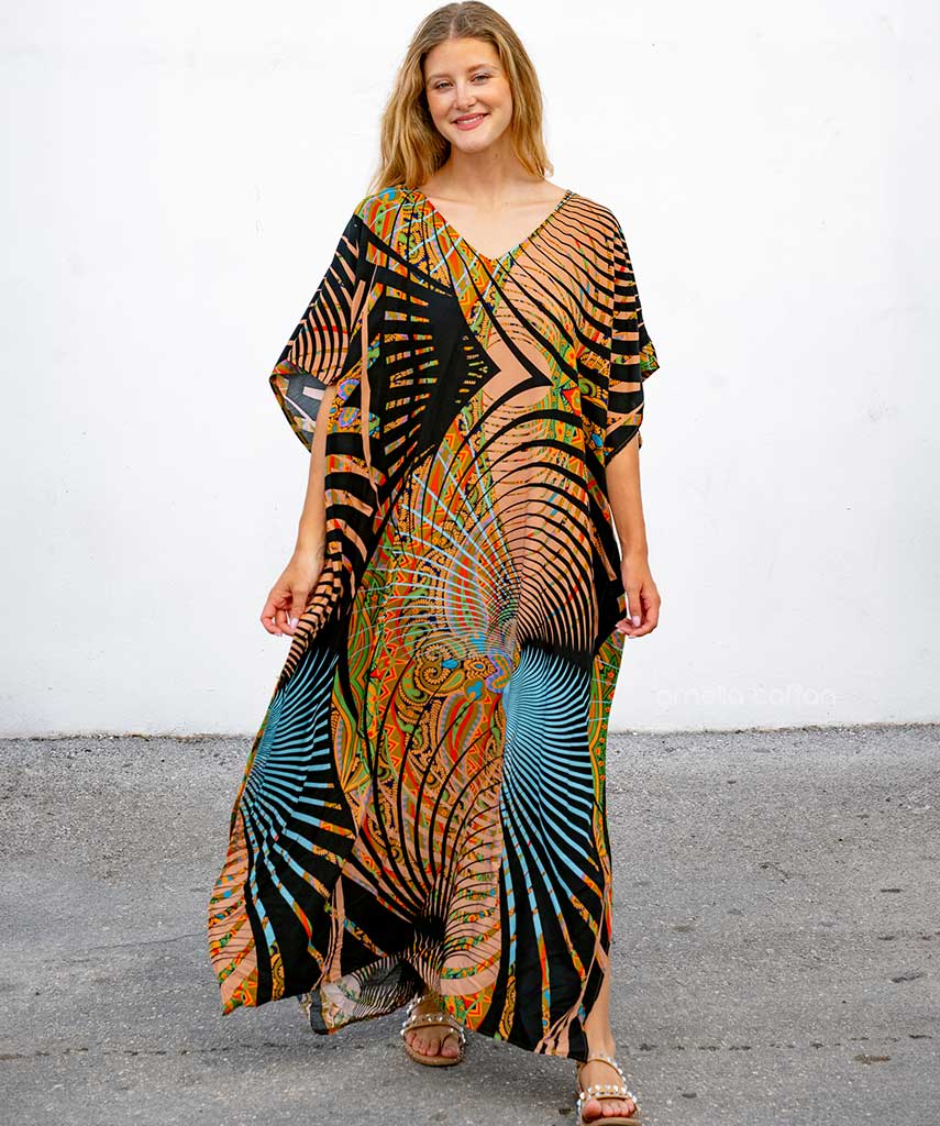 Ornella™ | Relaxed Cotton Kaftan for Women