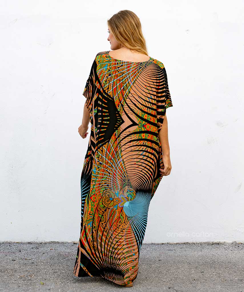 Ornella™ | Relaxed Cotton Kaftan for Women