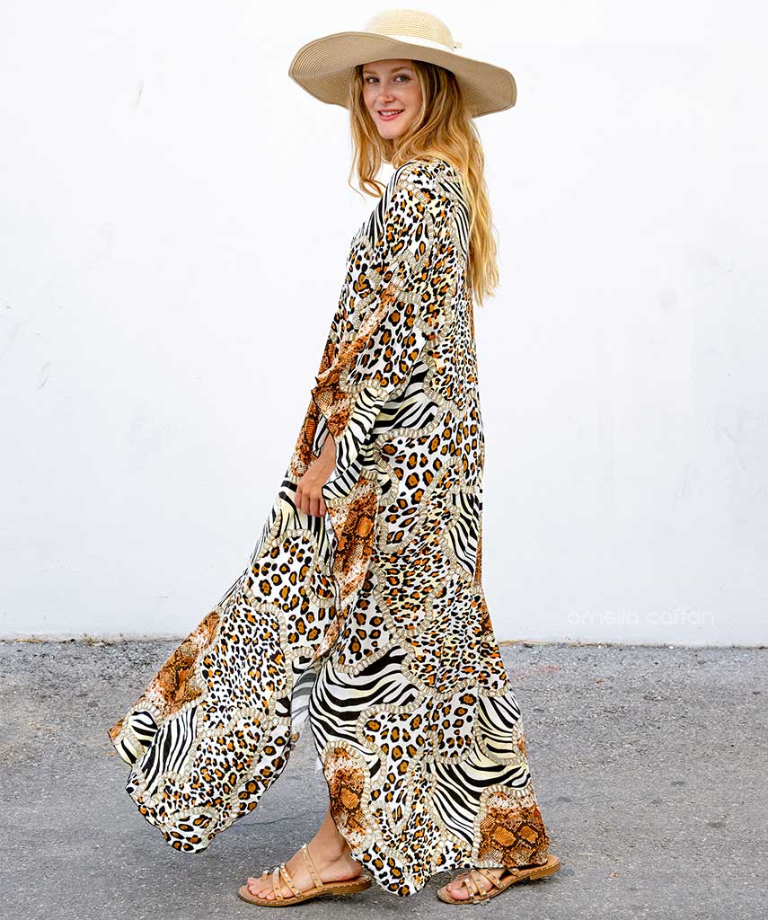 Ornella™ | Stylish Cotton Kaftan for Women