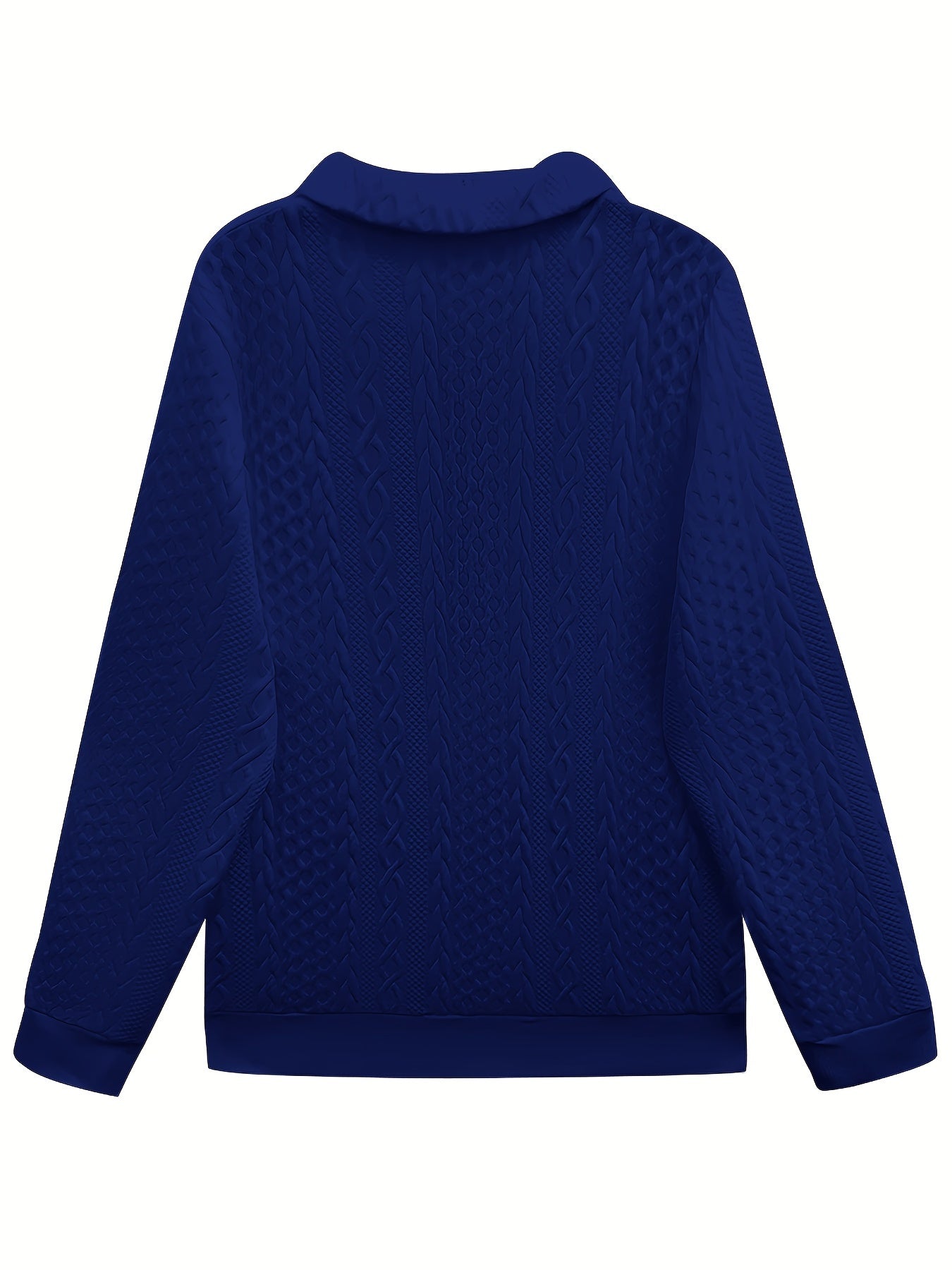 Sofie – Elegant Long Sleeve Zipper Pocket Sweatshirt