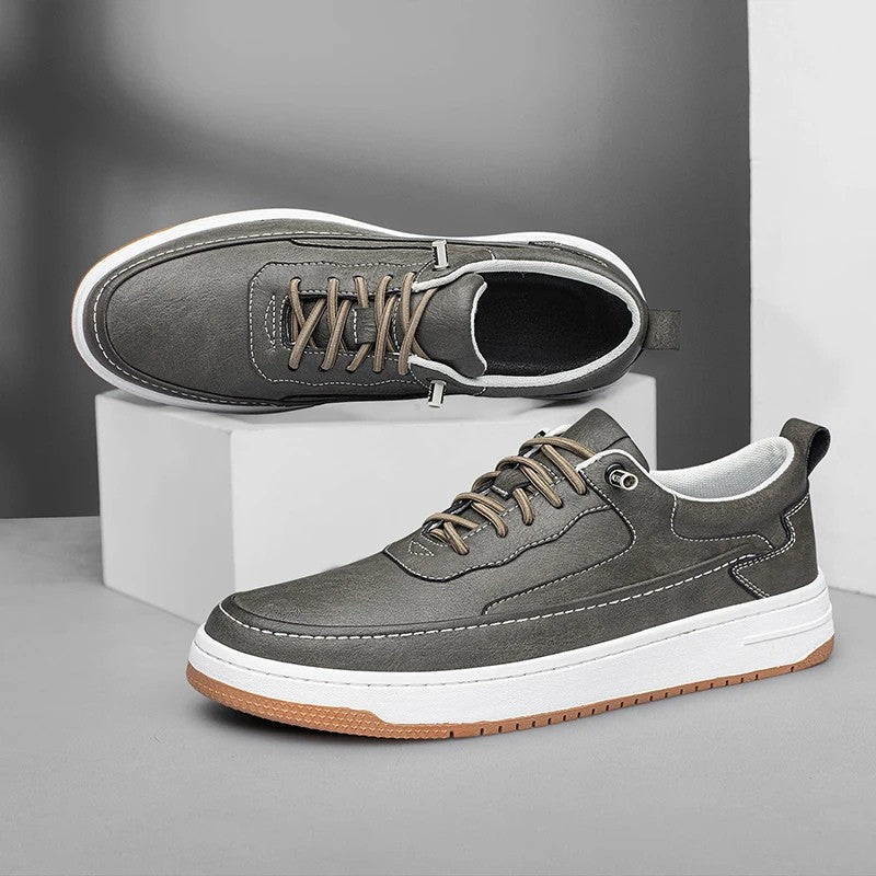 Urban Drop Leather Sneakers - All-Day Comfort & Stylish Design
