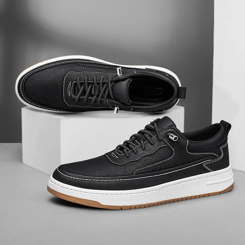 Urban Drop Leather Sneakers - All-Day Comfort & Stylish Design