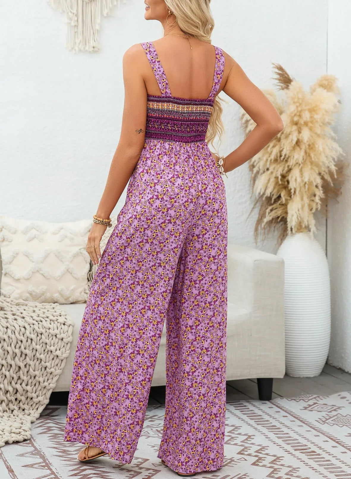 Jessy | Women's Floral Print Jumpsuit