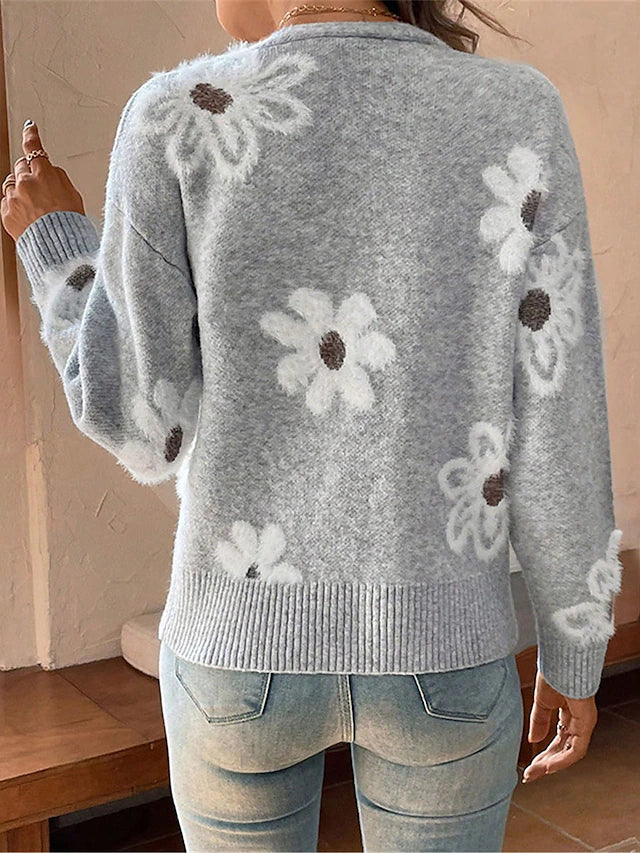 Cloe | Women's Long Knitted Cardigan - Cozy Style for Every Occasion
