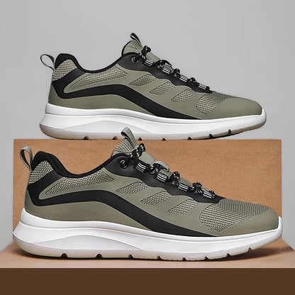 Alpha Stride Sneakers - Breathable Mesh & Cushioned Comfort for All-Day Wear