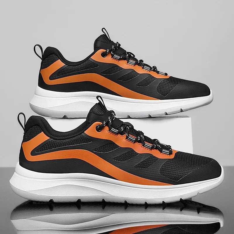 Alpha Stride Sneakers - Breathable Mesh & Cushioned Comfort for All-Day Wear