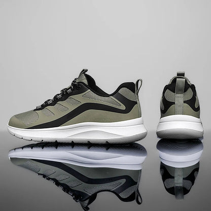 Alpha Stride Sneakers - Breathable Mesh & Cushioned Comfort for All-Day Wear