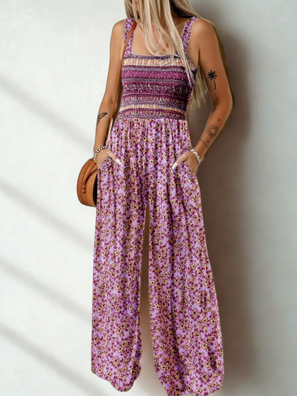 Jessy | Women's Floral Print Jumpsuit