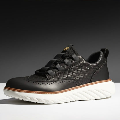 Cavero Leather Sneakers - Lightweight Comfort & Breathable Style