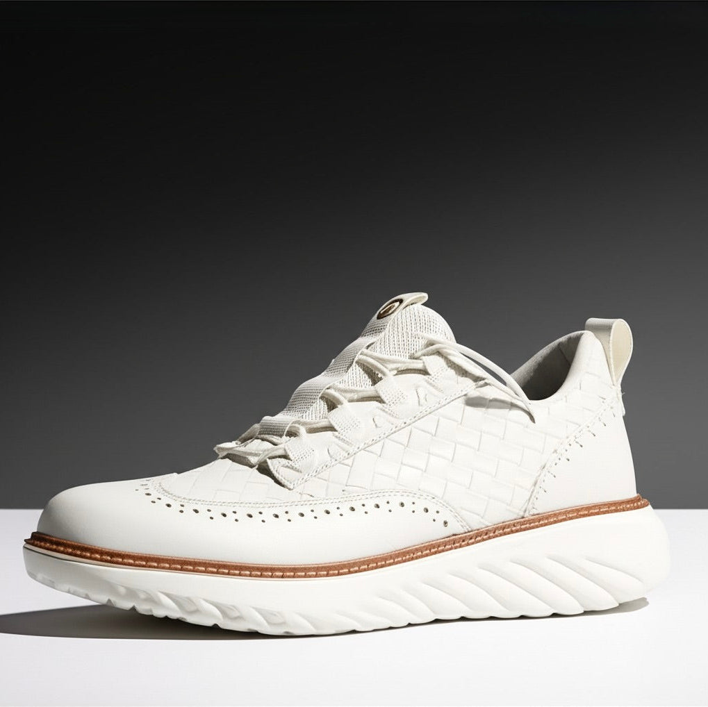 Cavero Leather Sneakers - Lightweight Comfort & Breathable Style