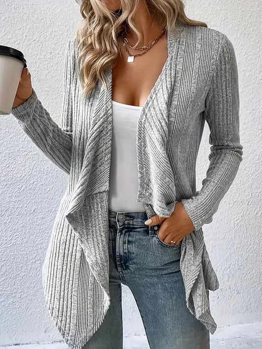 Clara™ | Effortless Black Cardigan for Women