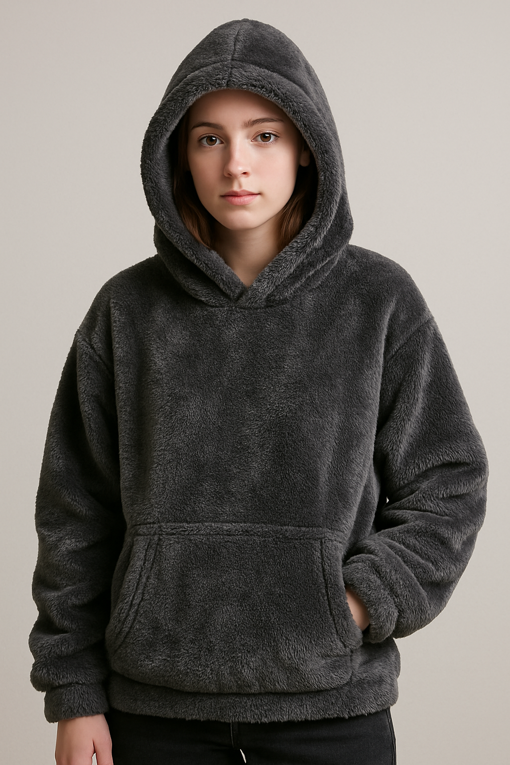 Elise – Cozy Classic Plush Hoodie