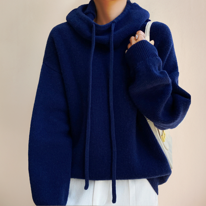 Elvire™ | Cozy Hooded Pullover