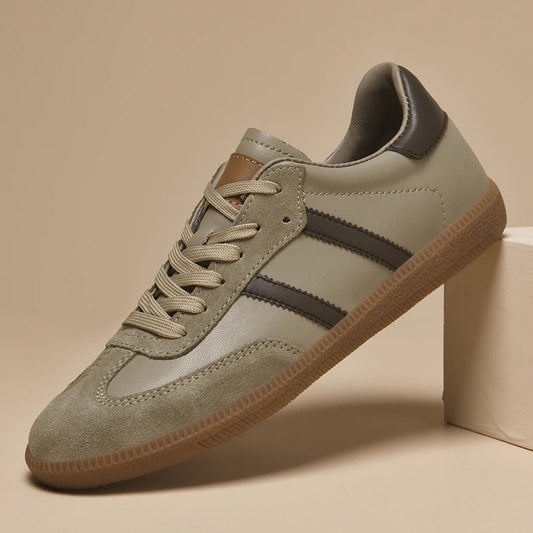 Leather Sneakers - All-Day Comfort with Sleek Design