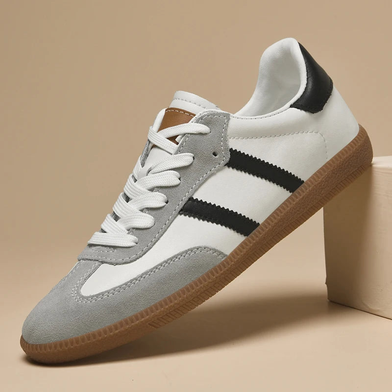 Leather Sneakers - All-Day Comfort with Sleek Design