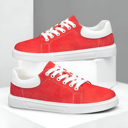 Leather Sneakers - All-Day Comfort with Stylish Design