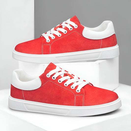 Leather Sneakers - All-Day Comfort with Stylish Design