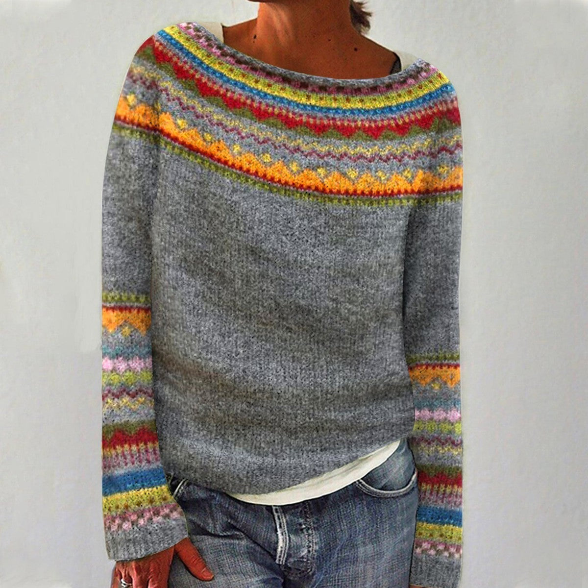 Lexi™ | Cozy Retro Sweater