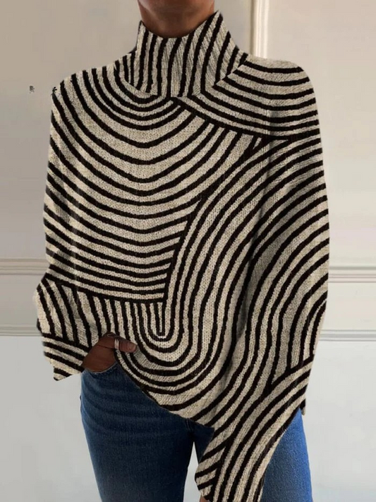 Lightweight Turtleneck Sweater - Breathable Knit for Summer Comfort
