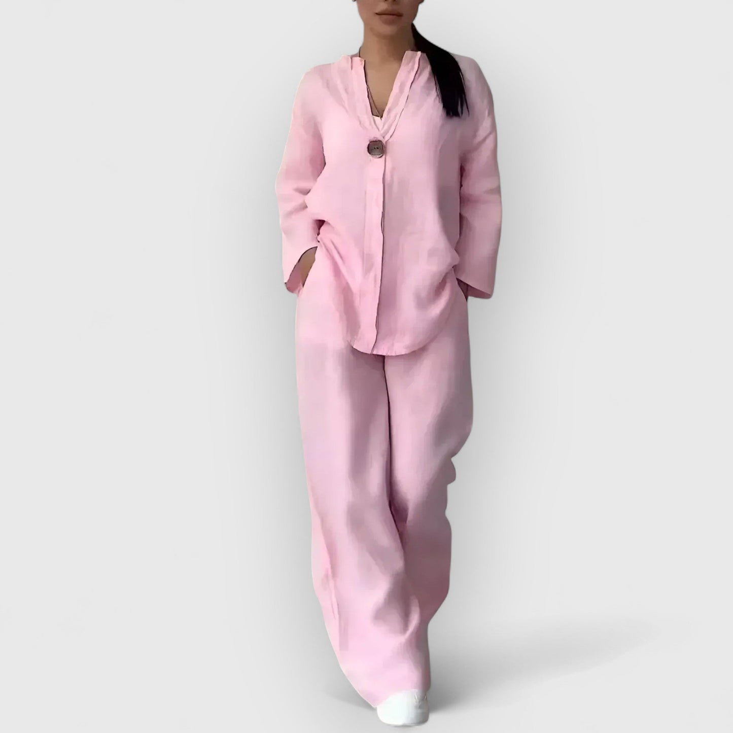 Margherita™ Two-Piece Linen Set