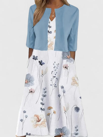 Natalie™ | Elegant Women's Dress Set