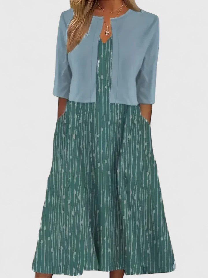 Natalie™ | Elegant Women's Dress Set