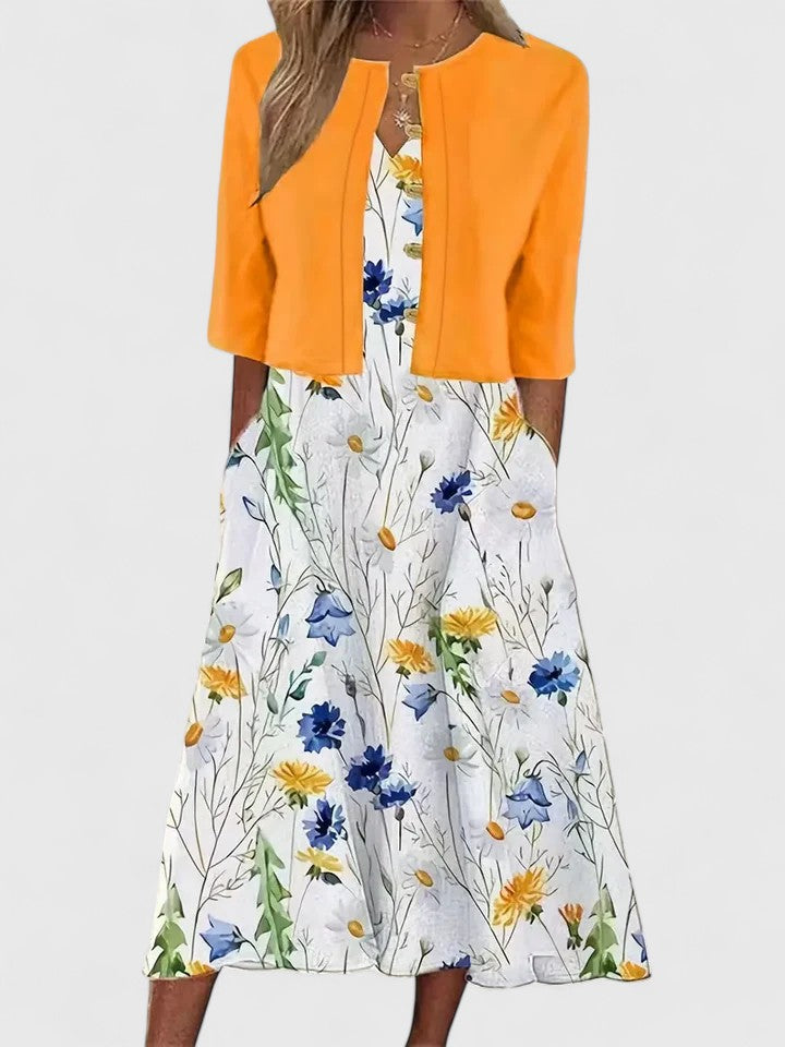 Natalie™ | Elegant Women's Dress Set