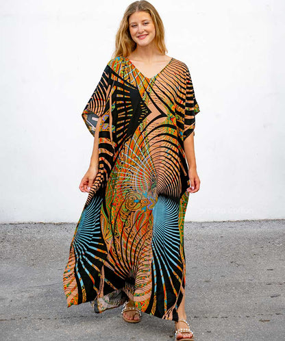 Ornella™ | Relaxed Cotton Kaftan for Women