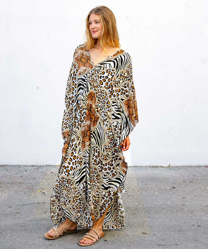 Ornella™ | Stylish Cotton Kaftan for Women