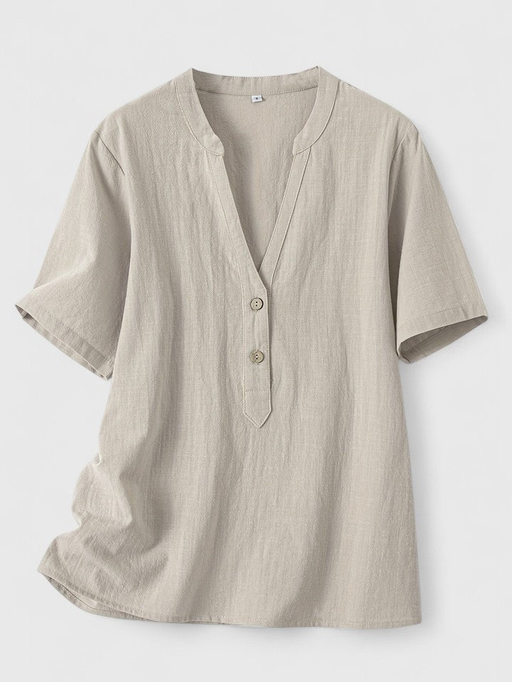 Selena™ | Chic White Blouse for Women