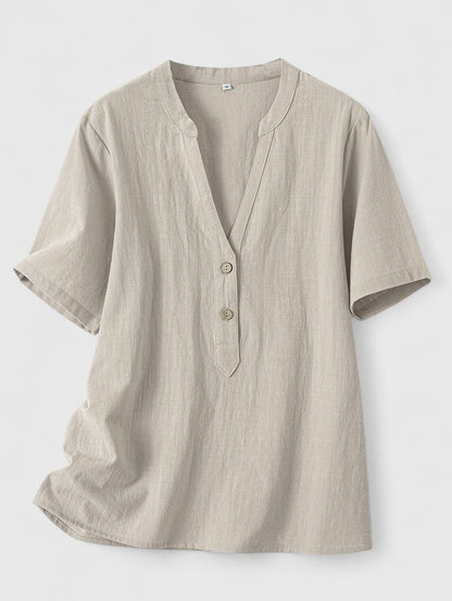 Selena™ | Chic White Blouse for Women