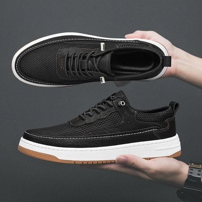 Urban Drop Leather Sneakers - All-Day Comfort & Stylish Durability