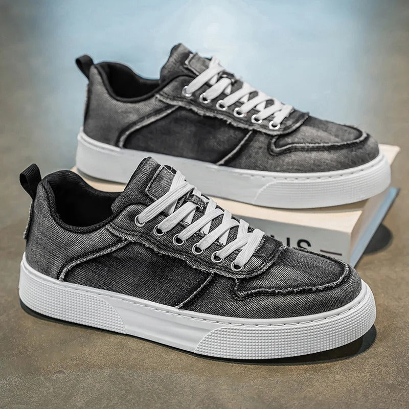 Vanton Denim Sneakers - Lightweight, Breathable, All-Day Comfort