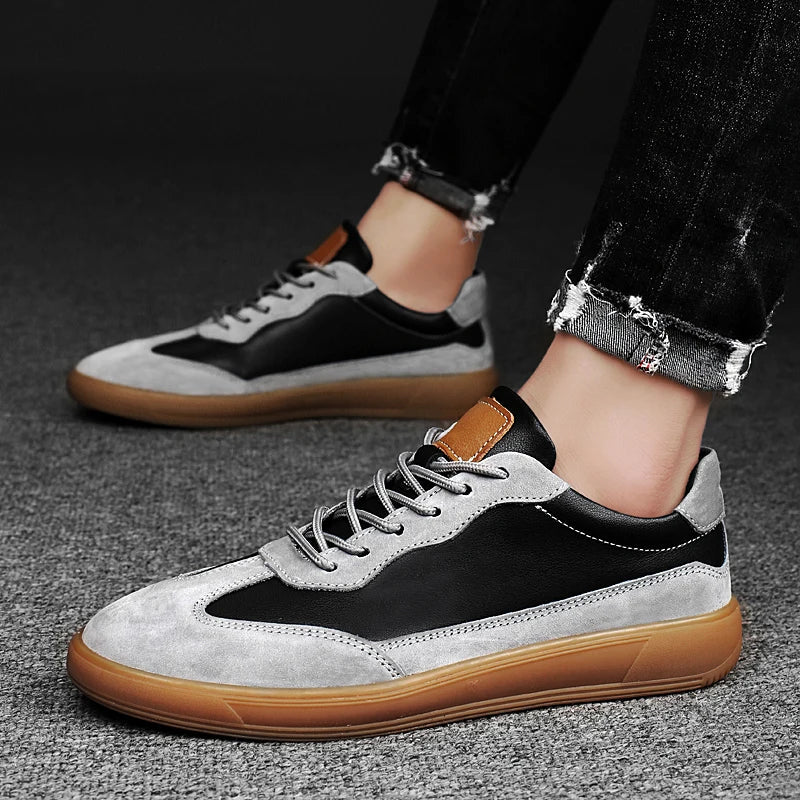 Vernon Leather Sneakers - Stylish Comfort & Durable Design for Everyday Wear