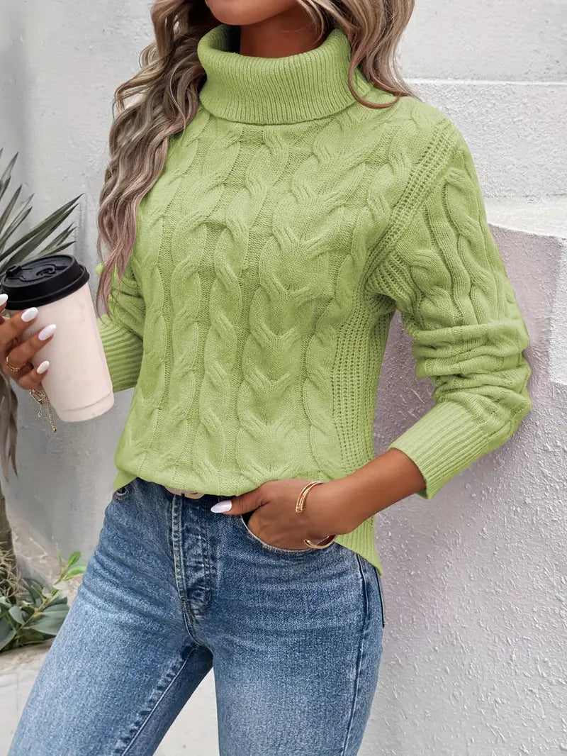Vicky™ Sweater - Cozy Cable Knit Design for Women’s Timeless Style