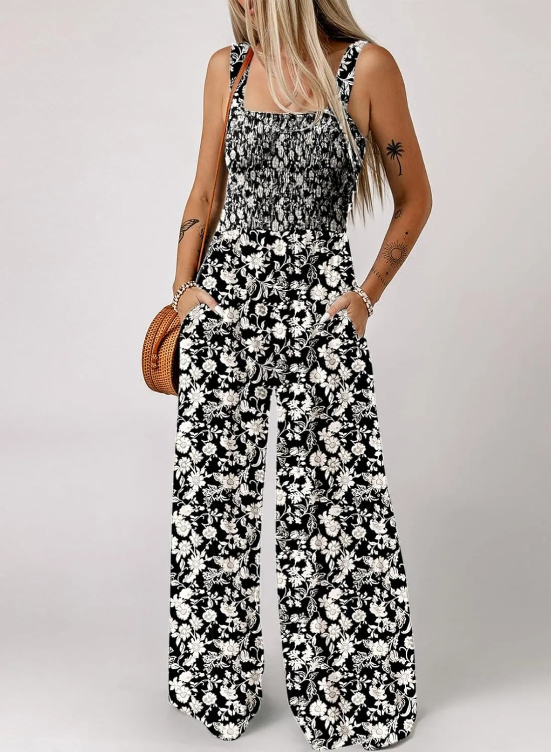 Jessy | Women's Floral Print Jumpsuit