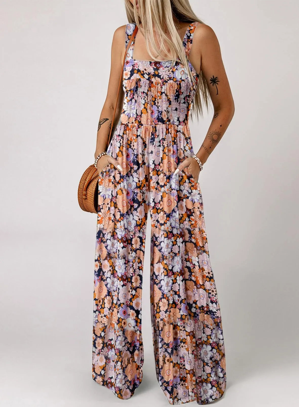 Jessy | Women's Floral Print Jumpsuit