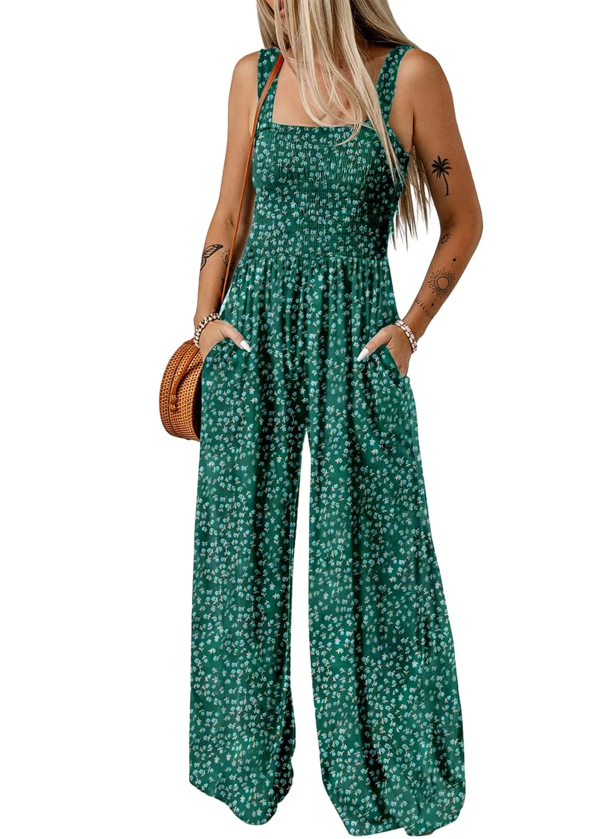 Jessy | Women's Floral Print Jumpsuit