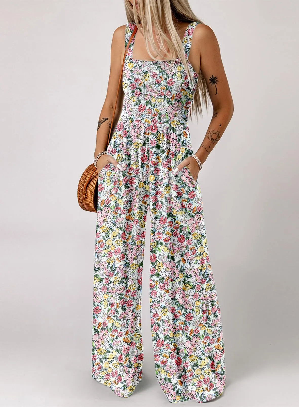 Jessy | Women's Floral Print Jumpsuit